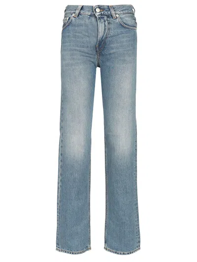 Haikure Cleo Straight Jeans In Light Blue
