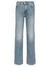 Haikure Cleo Straight Jeans In Light Blue