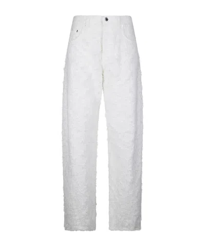 Haikure Clyde Textured Wide-leg Jeans In White