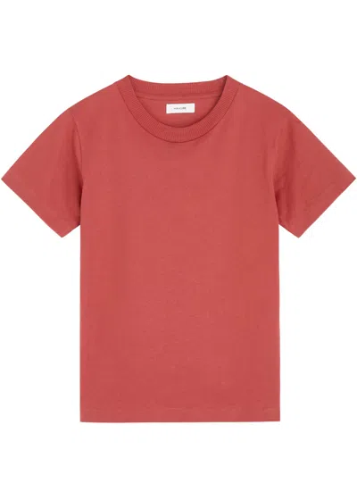 Haikure Coco Cotton T-shirt In Burgundy