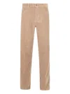 Haikure Dark Beige Cotton Jeans In Neutral