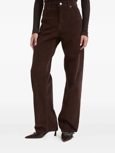 Haikure Corduroy Trousers In Brown