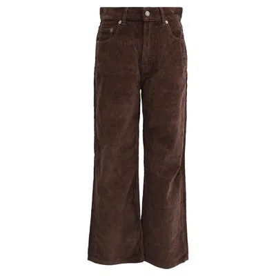 Haikure Corduroy Trousers In Brown Cotton
