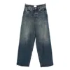 Haikure 'bethany' Blue Jeans With Logo Patch On The Rear