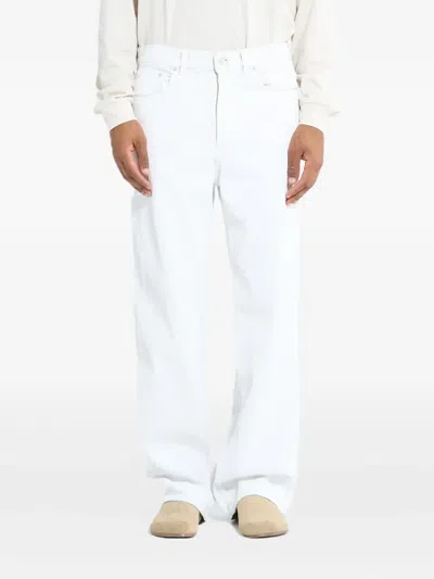 Haikure 棉牛仔裤 In White