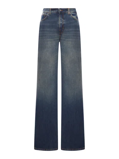 Haikure Cotton Jeans In Blue