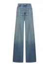 Haikure Candy Pleated Jeans In Blue
