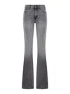 Haikure Straight Leg Trousers With Belt Loops In Black