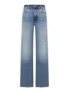 Haikure Jeans With Belt Loops In Blue