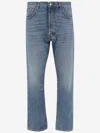 Haikure Man Denim Pants Blue Size 36 Cotton In Blue