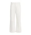 Haikure Korea High Waist Straight Leg Jeans In White