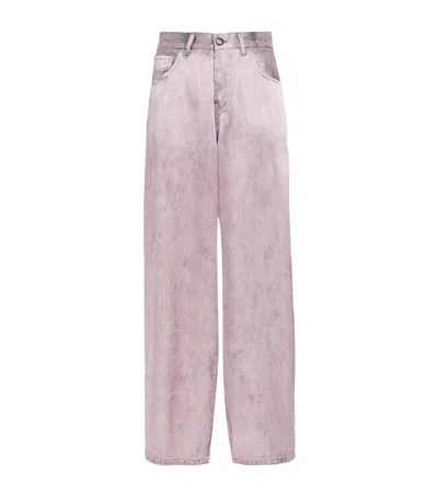 Haikure Cotton-linen Wide-leg Bethany Jeans
