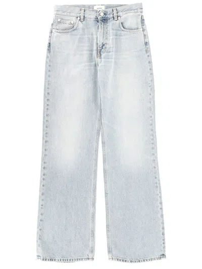 Haikure Cotton Mini Jeans For Women In Blue