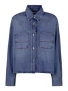 Haikure Cotton Shirt In Blue