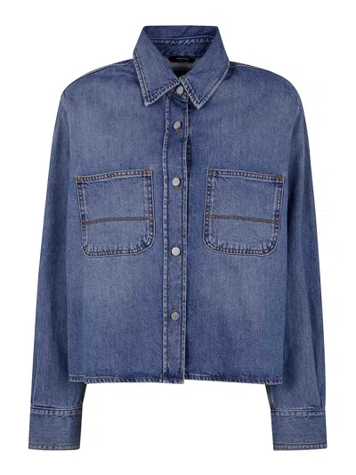Haikure Cotton Shirt In Blue