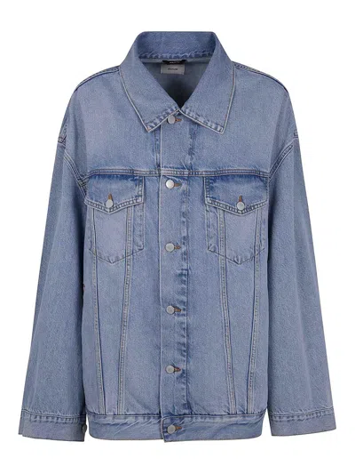 Haikure Cotton Shirt In Blue
