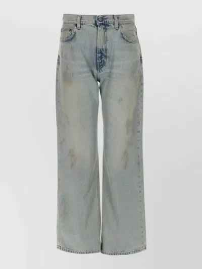 Haikure Cotton Wide-leg Jeans