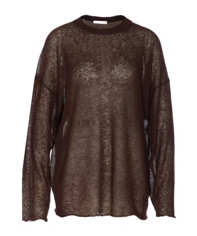 HAIKURE CREW NECK LONG SLEEVE SWEATER