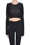 Haikure Cropped Pullover In Black