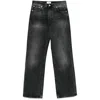Haikure Fade Details Jeans Leggings In Black
