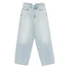 Haikure Buttoned Jeans In Blue