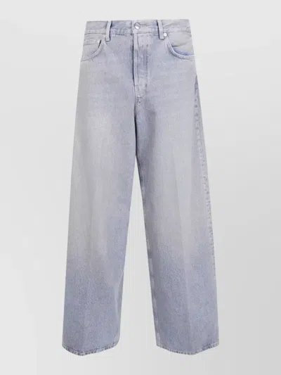 Haikure Denim Straight-leg Jeans In Pink