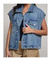 Haikure Gail Denim Jackets In Blue Denim In Blue