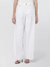Haikure Straight-leg Washed Jeans In White