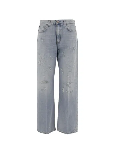 Haikure Distressed Jeans In Blue