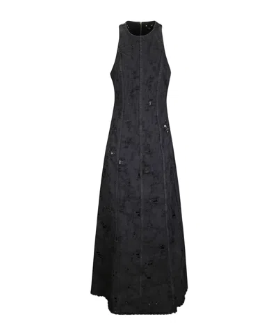 HAIKURE DISTRESSED MAXI DRESS