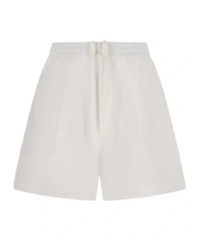 Haikure Drawstring-waist Shorts In White