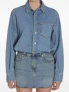 Haikure Ionic Dress Buttoned Cuffs In Blue