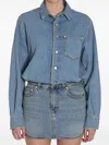 Haikure Ionic Dress Buttoned Cuffs In Blue