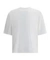 Haikure Drop Shoulder Short-sleeved T-shirt In White