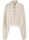 Haikure Edie Sweatshirt Ecru In Ecru
