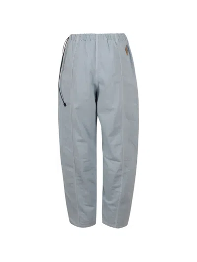 Haikure Elasticated Panelled Trousers In Blue