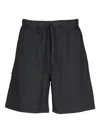 Haikure Elasticated-waist Bermuda Shorts In Black