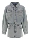 Haikure Elle Authentic Lax Puffer Jackets Light Blue In Blue