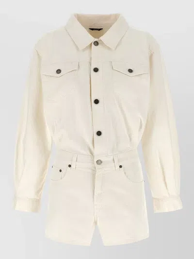 Haikure Elle Authentic Lax Long Sleeve Shorts Jumpsuit