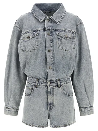 Haikure Elle Authentic Lax Puffer Jackets Light Blue