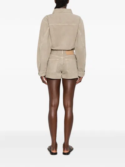 Haikure Elle Playsuit In Metallic