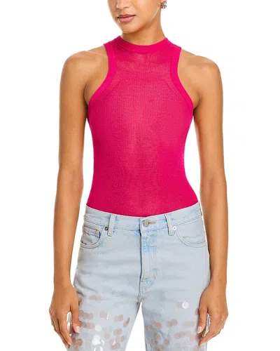 Haikure Emily Crewneck Tank In Pink