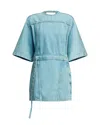 Haikure Emy Dress In Light Wash Denim
