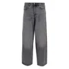 Haikure Grey Cotton Denim Jeans In Brown