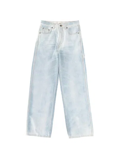 Haikure Denim Relaxed High Rise Jeans In Blue