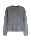 Haikure Shannen Washed Grey Sweatshirt In Gray