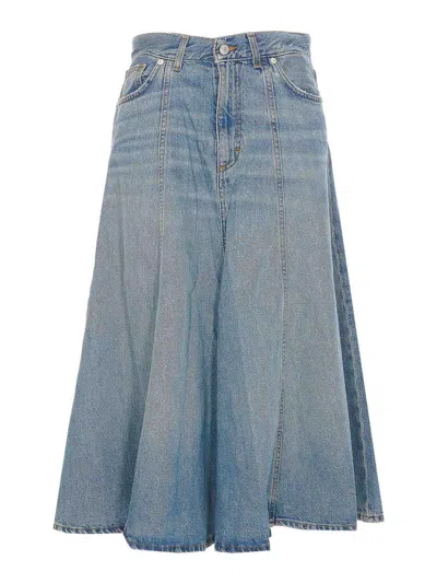 Haikure Falda Semilarga - Azul