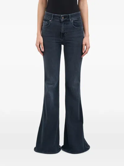 Haikure Farrah Black Moon Pants In Blue