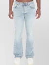 Haikure Light-wash Five-pockets Bootcut Jeans In Blue