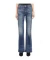 Haikure Five-pocket Denim Trousers In Blue